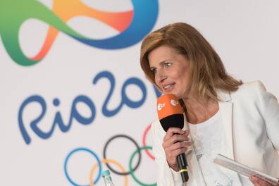 Ein gewohntes Bild: Katrin Müller-Hohenstein