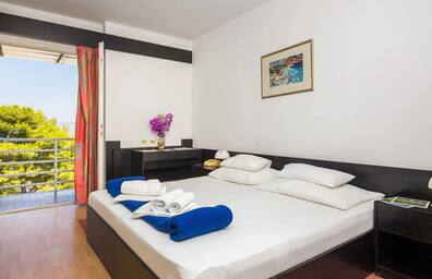 Beispielbild eines Doppelzimmers