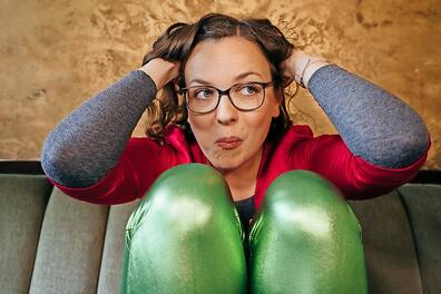 Witzige Type: Comedienne und Poetry Slammerin Helene Bockhorst.