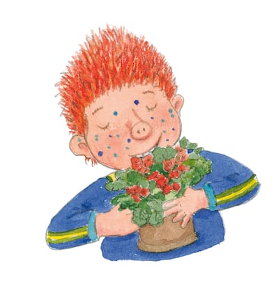 Ungewöhnliche Essensvorlieben: das Sams.